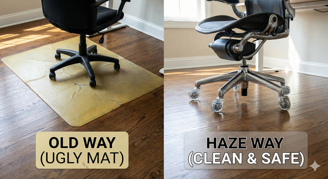 Why You Should Throw Away Your Plastic Chair Mat (And What to Use Instead)