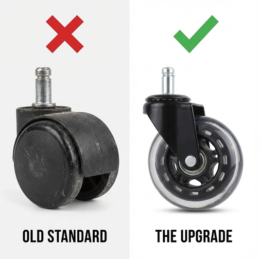 Standard Casters vs. Rollerblade Wheels: The Upgrade Your WFH Setup Needs